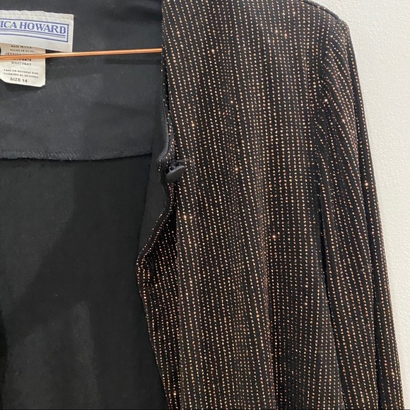 Vintage Jessica Howard shiny top - Picture 2 of 13